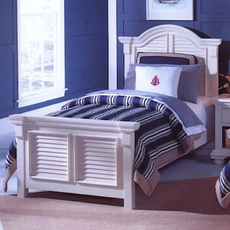 Twin Panel Bed